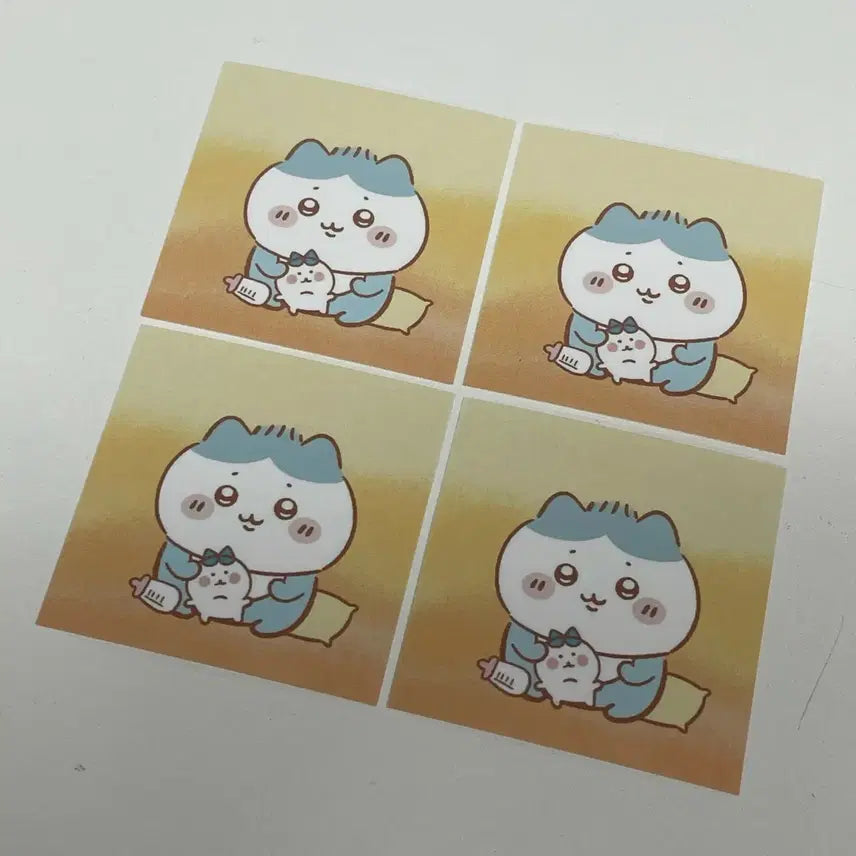 [BUNJANG] Hachiware Die-cut Stickers / 스티커) 하치와레 마감스티커