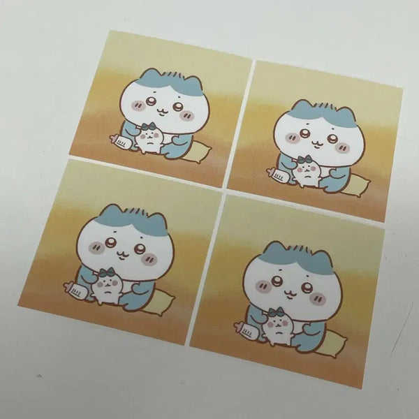 [BUNJANG] Hachiware Die-cut Stickers / 스티커) 하치와레 마감스티커