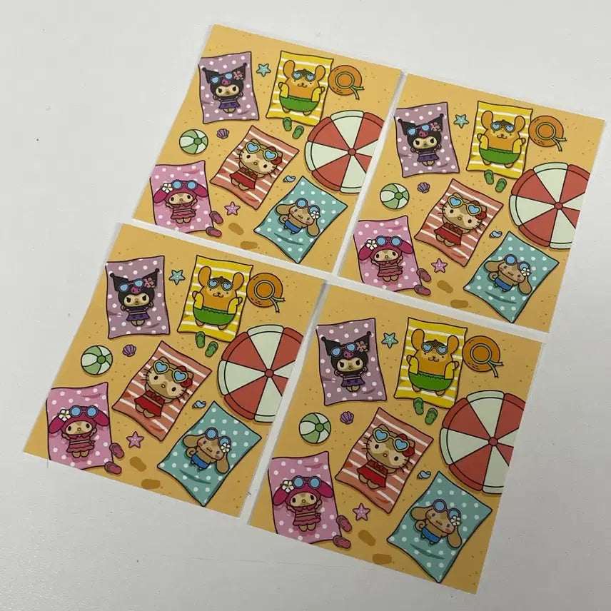[BUNJANG] Sanrio Sealing Sticker Set / 스티커) 산리오 마감스티커