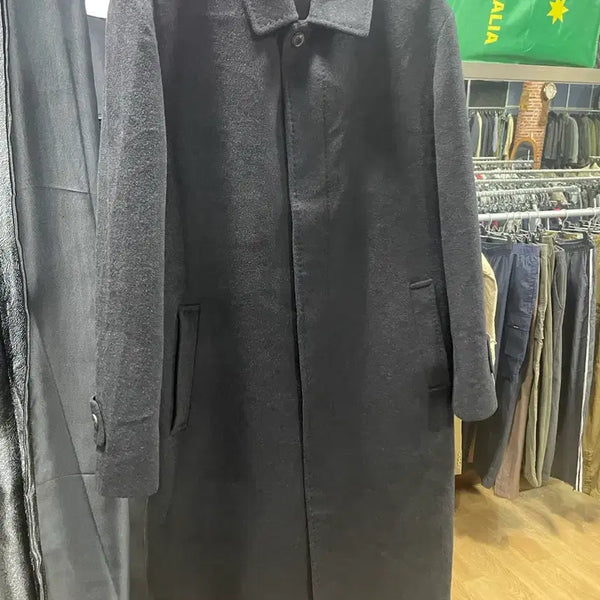 [BUNJANG] Balmain Korea Made Cashmere Blend Mac Coat / 발망 korea made licensed 모+캐시미어 맥코트