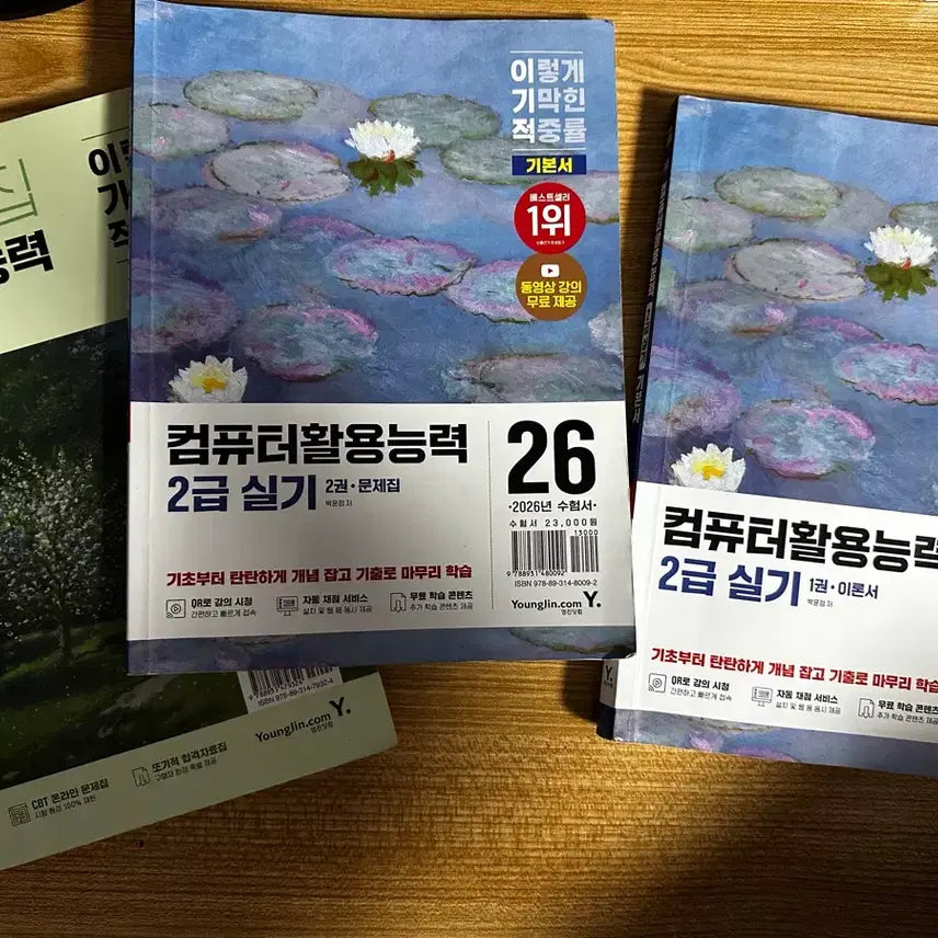 [BUNJANG] Computer Literacy Level 2 (2026 Edition) - Theory & Practice Exam Study Guide / 이기적 컴활2급 필기,실기 문제집(26년)