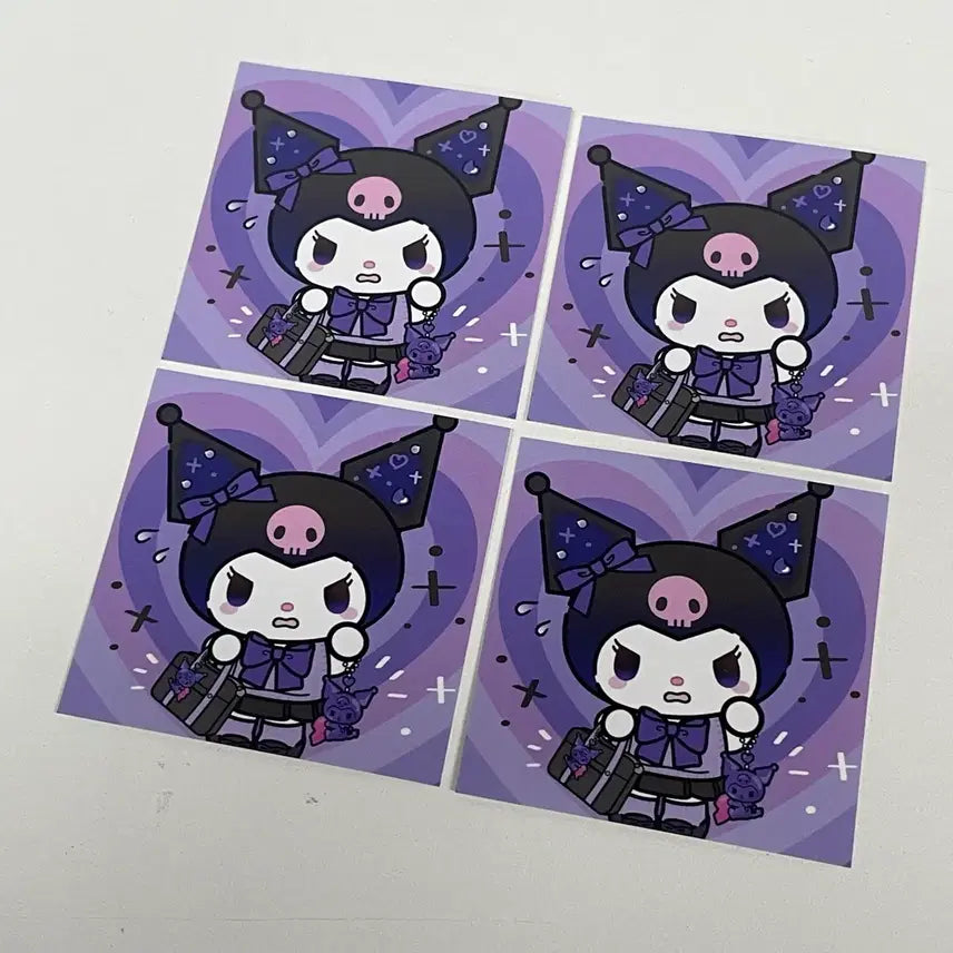 [BUNJANG] Kuromi Sealing Stickers / 스티커) 쿠로미 마감스티커