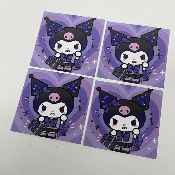 [BUNJANG] Kuromi Sealing Stickers / 스티커) 쿠로미 마감스티커