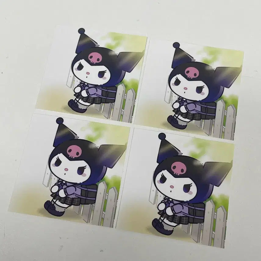 [BUNJANG] Kuromi Sealing Stickers Set / 스티커) 쿠로미 마감스티커