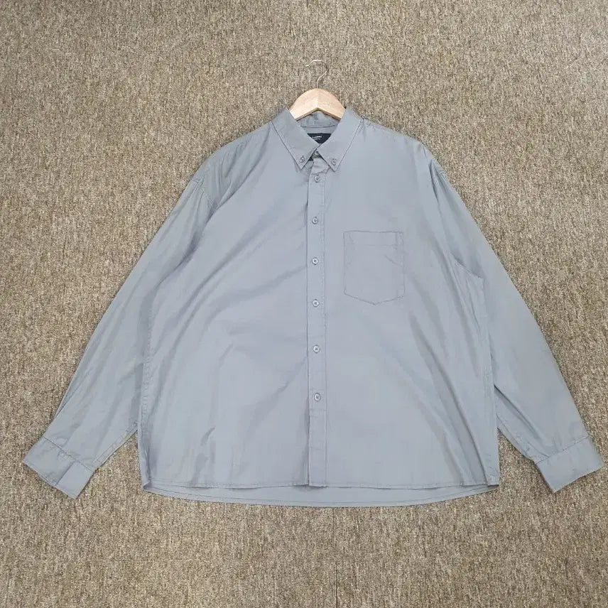 [BUNJANG] ILCORSO Essential Shirt (M, Grey) / 일꼬르소 에센셜 셔츠 M 그레이