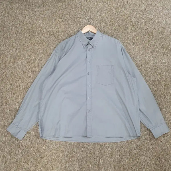 [BUNJANG] ILCORSO Essential Shirt (M, Grey) / 일꼬르소 에센셜 셔츠 M 그레이