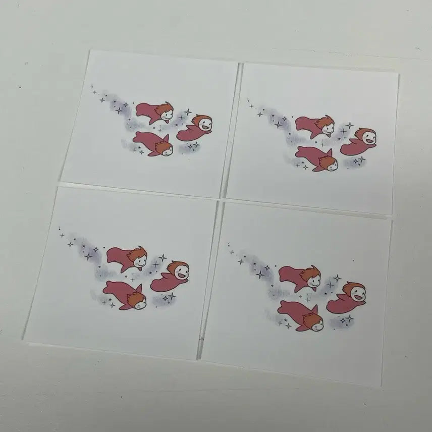 [BUNJANG] Ponyo Seal Sticker Set / 스티커) 포뇨 마감스티커