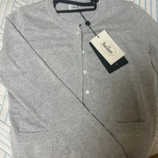 [BUNJANG] TheBarnet Mélange Grey Cardigan / 더바넷 봄가을 가디건 멜란지그레이