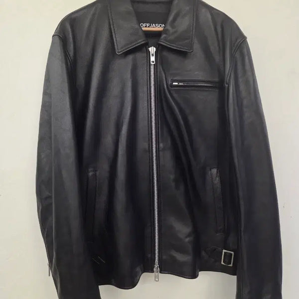 [BUNJANG] DOFFJASON Lambskin Rider Jacket L / DOFFJASON 램스킨 라이더 자켓 L