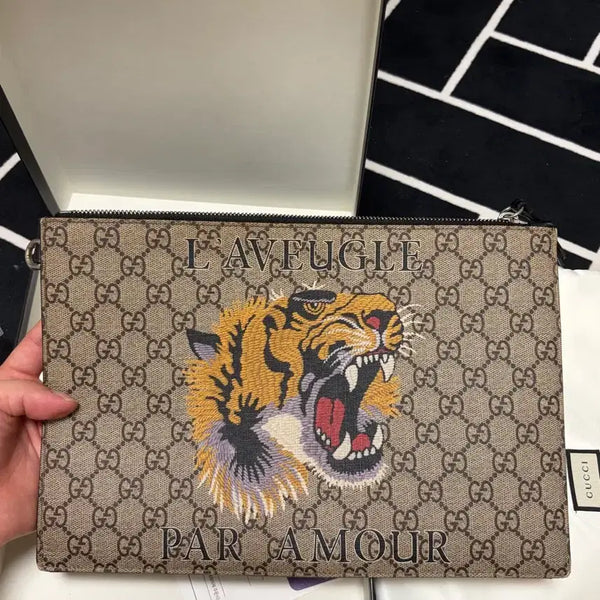 [BUNJANG] Gucci Tiger Clutch / 구찌 타이거 클러치