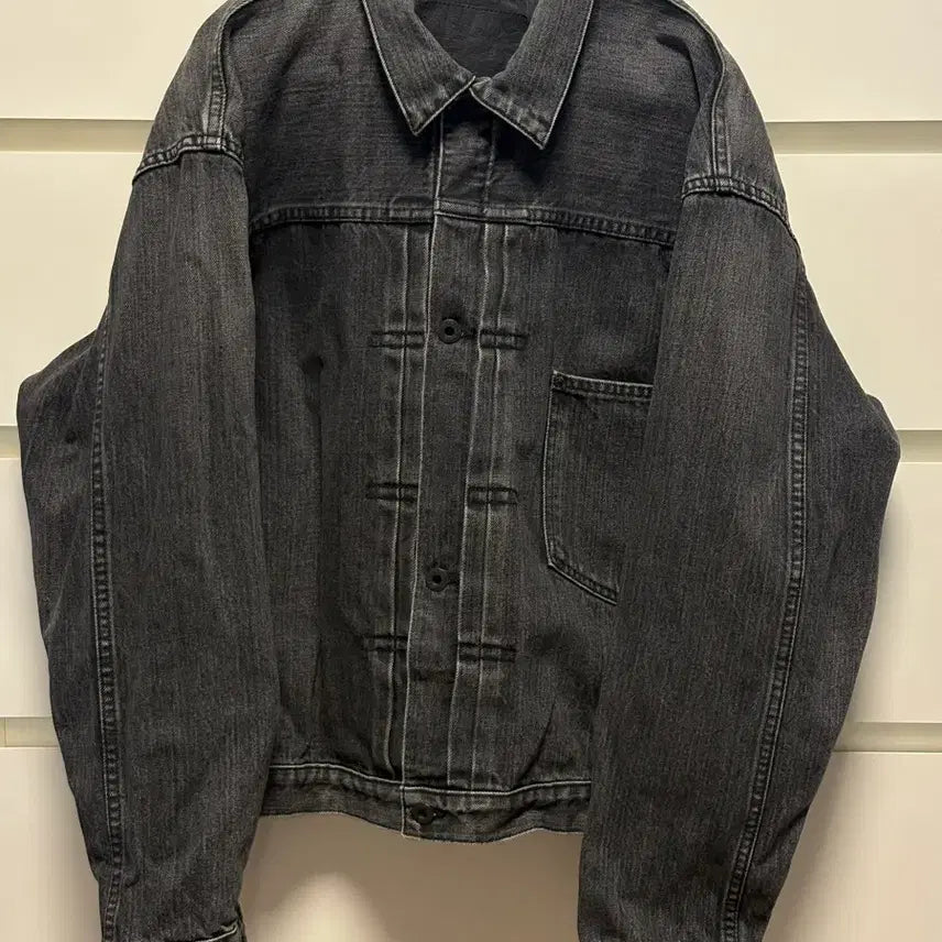[BUNJANG] Orslow Trucker Jacket Black Size 5 / 오어슬로우 트러커 대전판 블랙 5사이즈