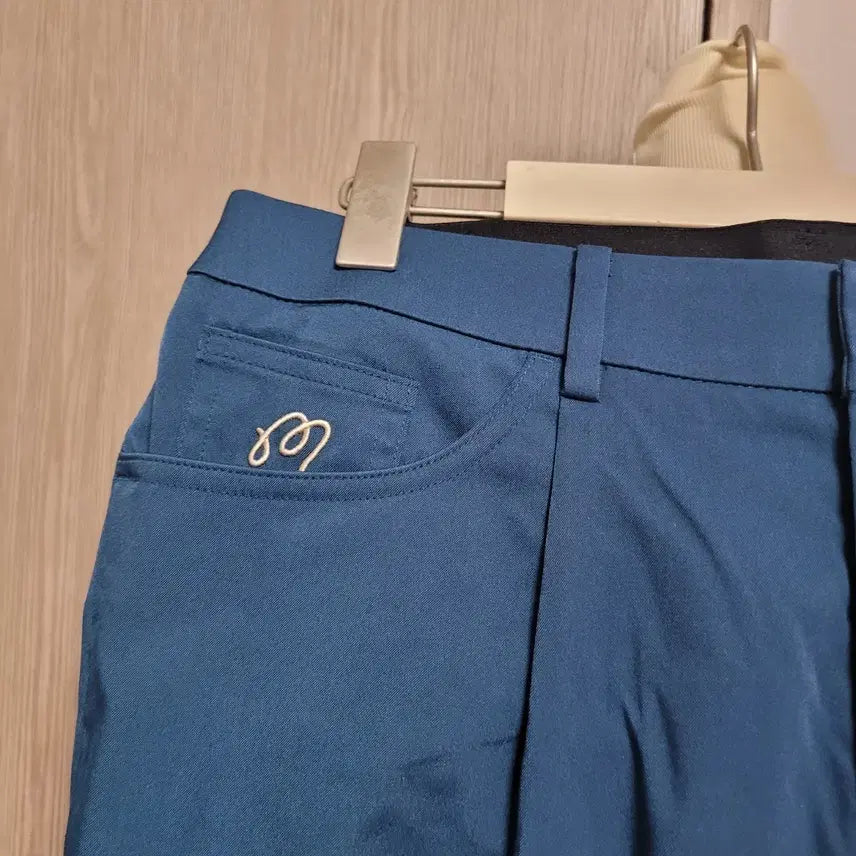 [BUNJANG] Malbon Golf Trousers Green Size 31 / 말본 정품 골프 바지 청록색 31