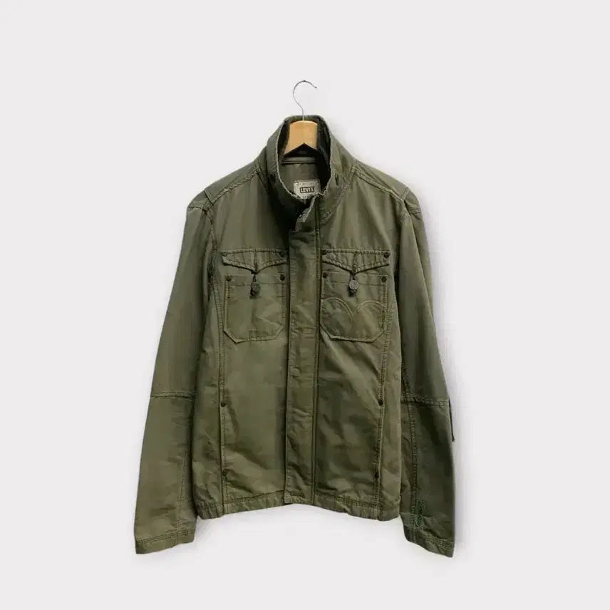 [BUNJANG] Levi's Khaki Field Jacket L / 리바이스 카키 필드 자켓 L