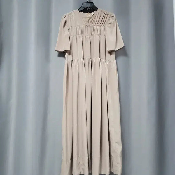 [BUNJANG] Ruched Long Dress / 셔링 롱원피스