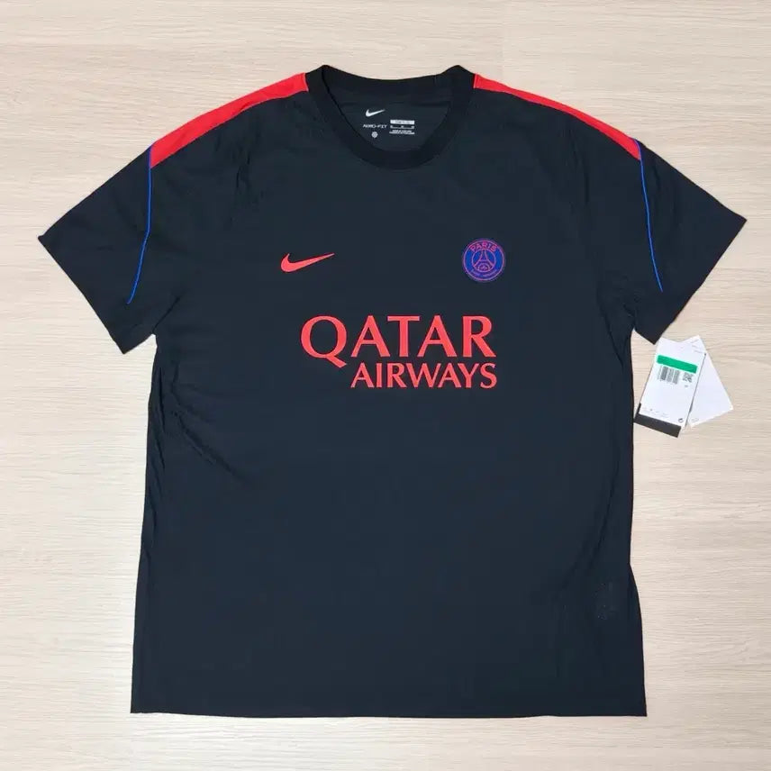 [BUNJANG] Nike Paris Saint-Germain PSG Player Issue Authentic Aero-Fit Training T-Shirt / 나이키 2627파리 생제르망PSG 선수용 어센틱 AERO-FIT 트레이닝 반팔티