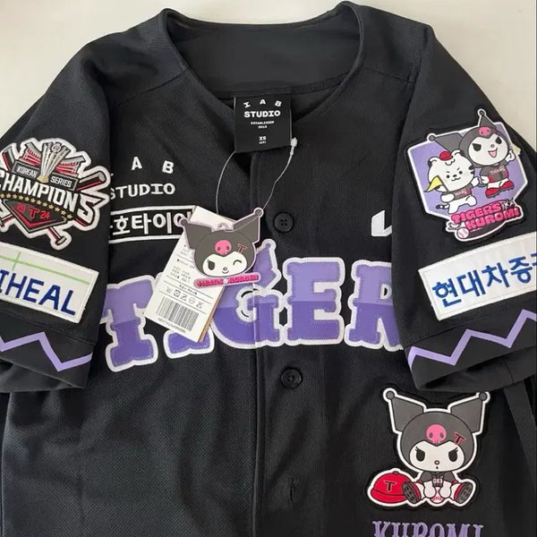 [BUNJANG] Kuroomi Collaboration Authentic Baseball Jersey / 25 기아타이거즈 쿠로미 김도영 어센틱 유니폼 85(XS) 판매합니다