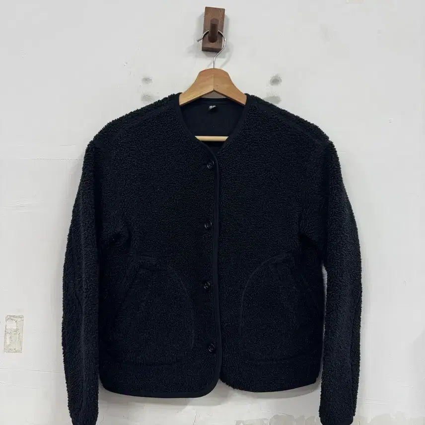 [BUNJANG] Uniqlo Women's Boa Fleece Jacket / (S)유니클로 여자 보아 후리스자켓