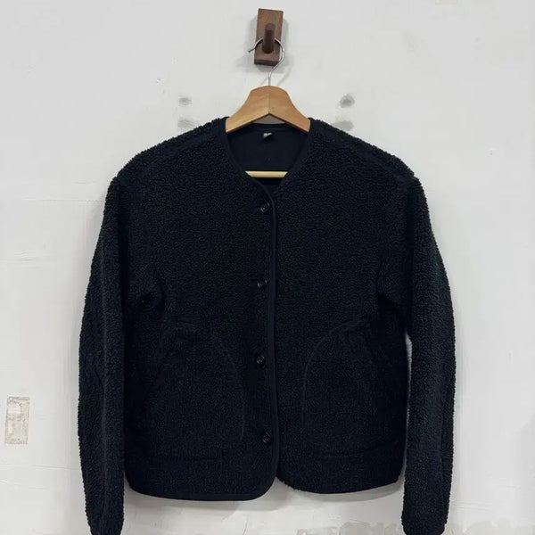 [BUNJANG] Uniqlo Women's Boa Fleece Jacket / (S)유니클로 여자 보아 후리스자켓