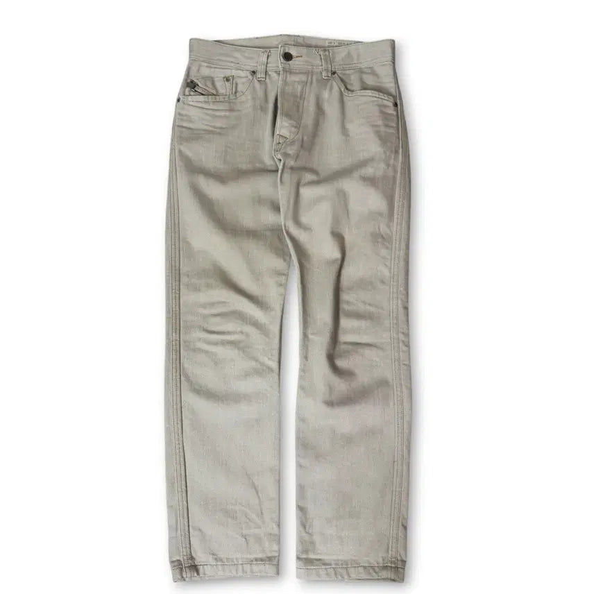 [BUNJANG] Diesel Slim Straight Light Grey Denim Pants / (30) 디젤 슬림 스트레이트 라이트그레이 데님팬츠