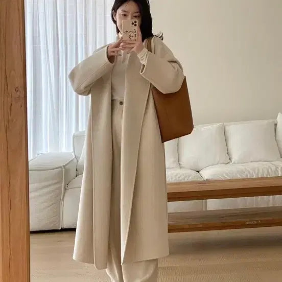[BUNJANG] Bloom in May Noah Coat Cream / 블룸인메이 누아 코트 크림