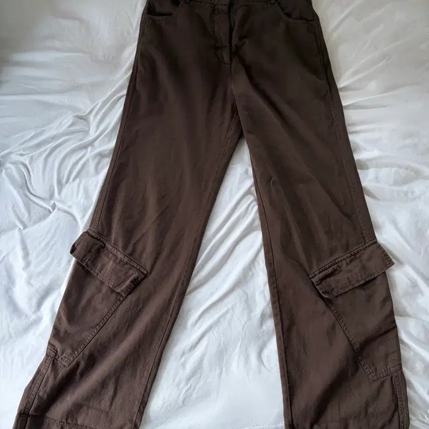 [BUNJANG] Gimaguas Cargo Pants Brown / 기마구아스 카고 팬츠