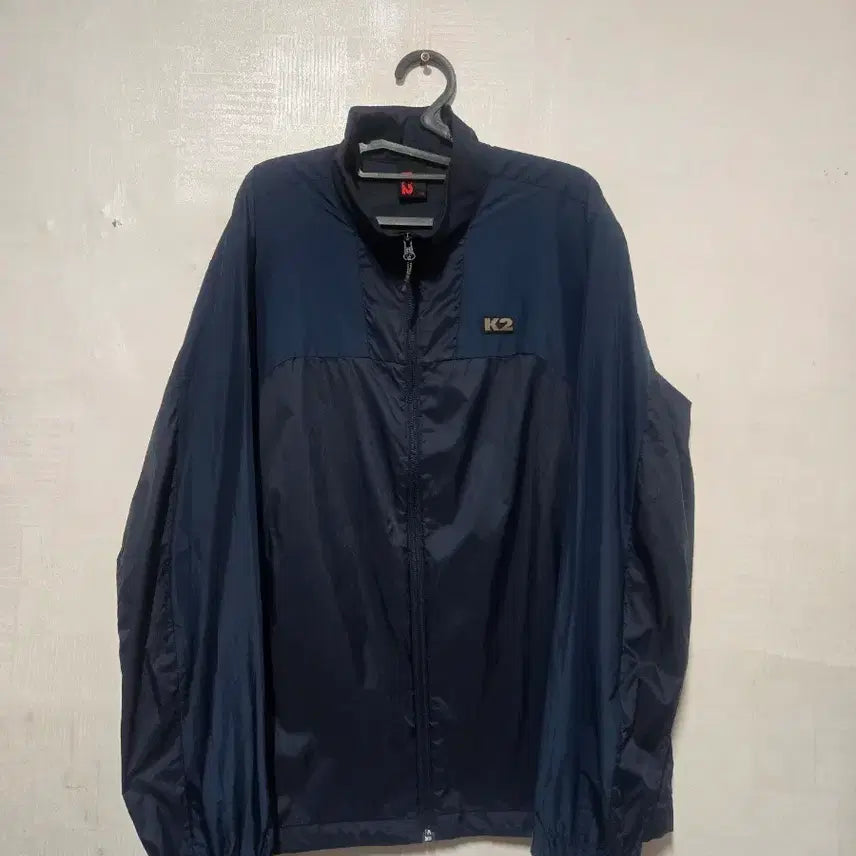 [BUNJANG] K2 Lightweight Windbreaker Jacket Navy Size 105 / K2 경량 바람막이 105