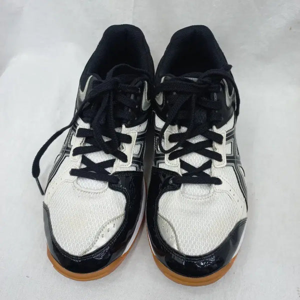 [BUNJANG] ASICS Badminton Shoes 255mm Black/White / 아식스 배드민턴화 255mm 블랙/화이트