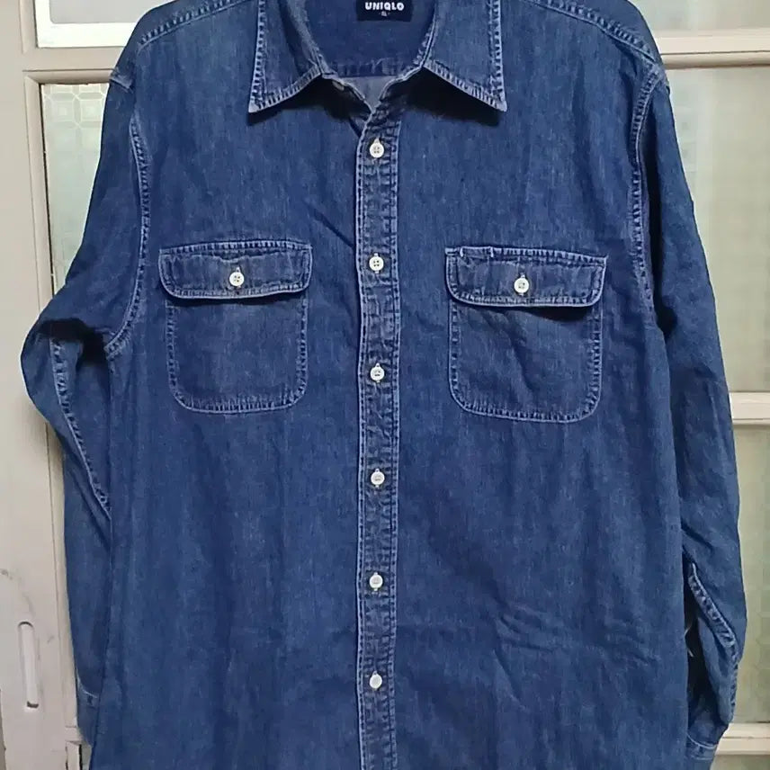 [BUNJANG] Uniqlo Denim Jacket Size 105-110 / 유니클로 데님 청자켓 105~110 사이즈 새옷급