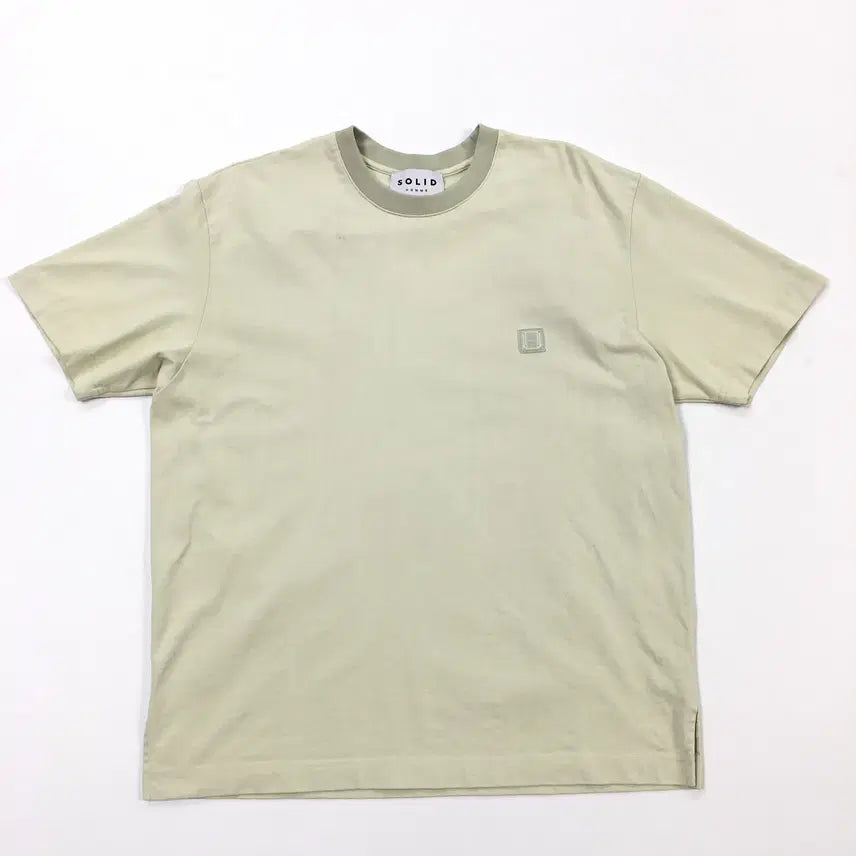 [BUNJANG] Solid Homme Men's Short Sleeve T-Shirt (Size 100) / 100추천 솔리드옴므 남성 반팔티셔츠