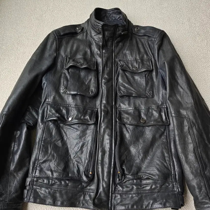 [BUNJANG] Ziozia Genuine Leather Jacket / 지오지아 양가죽 자켓 95