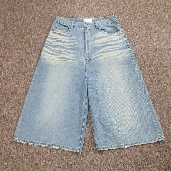 [BUNJANG] ARCHIVE Wide Denim Bermuda Shorts 30 / ARCHIVE 와이드 데님 버뮤다 팬츠 30