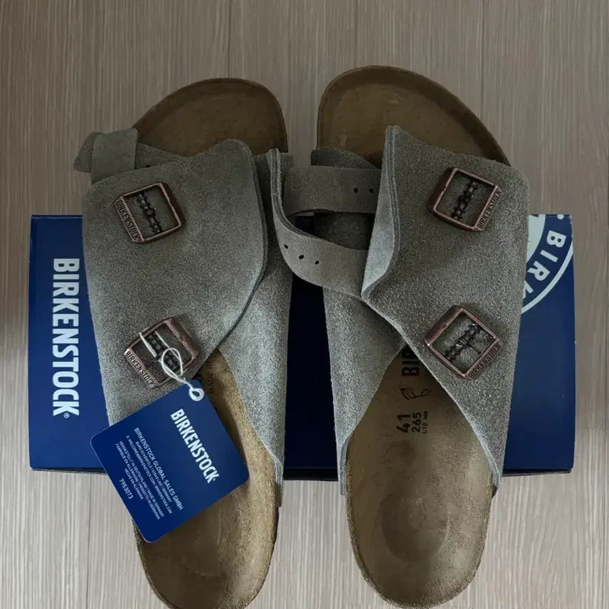 [BUNJANG] Birkenstock Zurich Taupe Regular Size 41 / [265] 버켄스탁 취리히 타우페 레귤러 사이즈 41