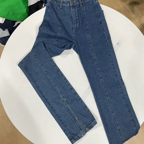 [BUNJANG] Rotate Zipper Detail Denim Jeans / Rotate 자크 청바지