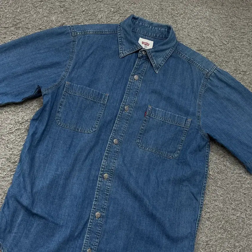 [BUNJANG] Levi's Cotton Short Sleeve Shirt Size 95 / [95] 리바이스 반팔셔츠