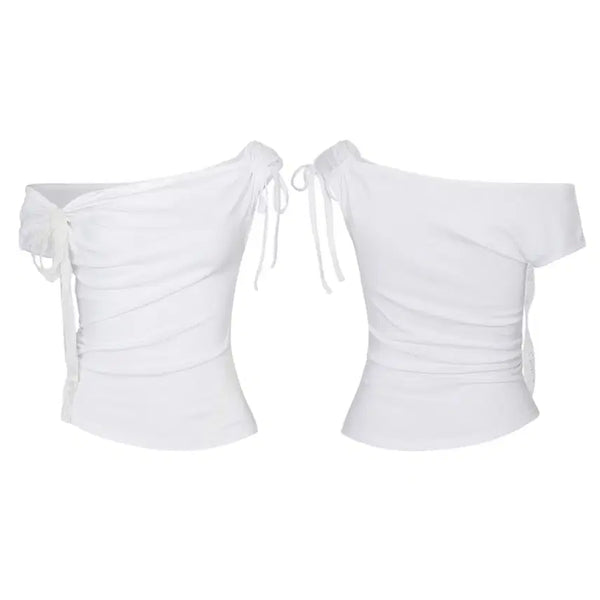 [BUNJANG] Pain Or Pleasure Angel Strap Top White M / 페인오어플레져 페오플 엔젤 스트랩 탑 화이트 m