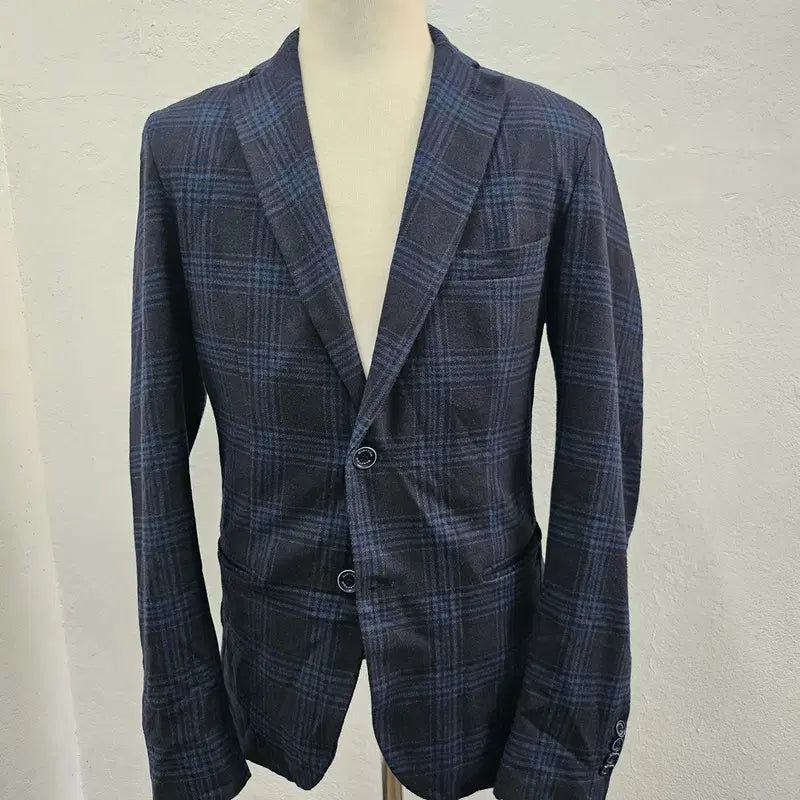 [BUNJANG] CLAYTON Men's Blazer Navy Viscose Blend Size 48 / CLAYTON 블레이저 남 48 J6642