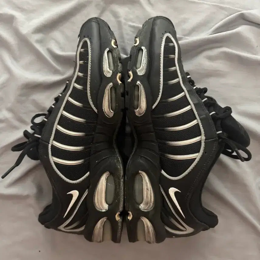 [BUNJANG] Nike Air Max Tailwind 4 Metallic Silver Black US 13 / 나이키 에어맥스 테일윈드 4 메탈릭 실버 블랙 310사이즈