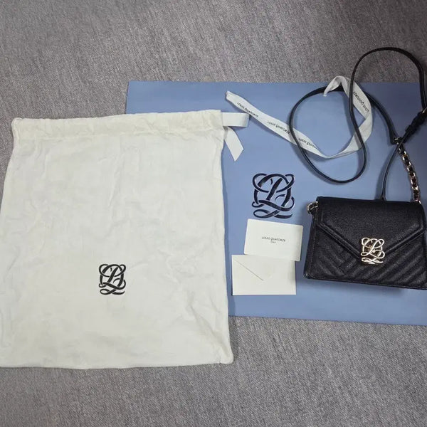 [BUNJANG] Louis Quatorze Mini Caviar Micro Bag Black / [공홈품절] 루이까또즈 미니캐비어 마이크로백 블랙