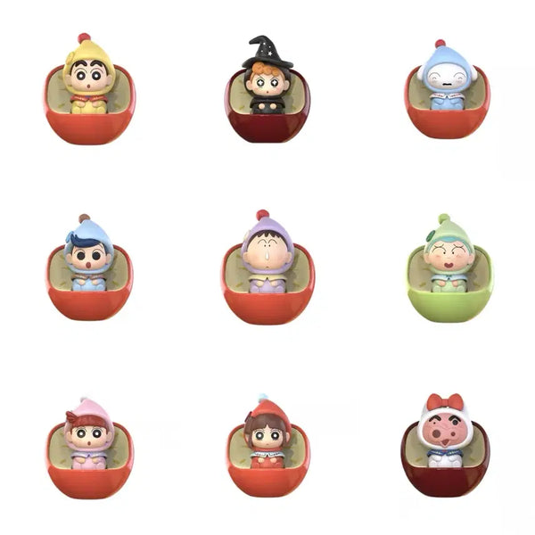 [BUNJANG] Crayon Shin-chan Character Keycaps Set / 짱구는 못말려 짱구 짱아 철수 맹구 훈이 유리 수지 부리부리 흰둥이 키캡 피규어