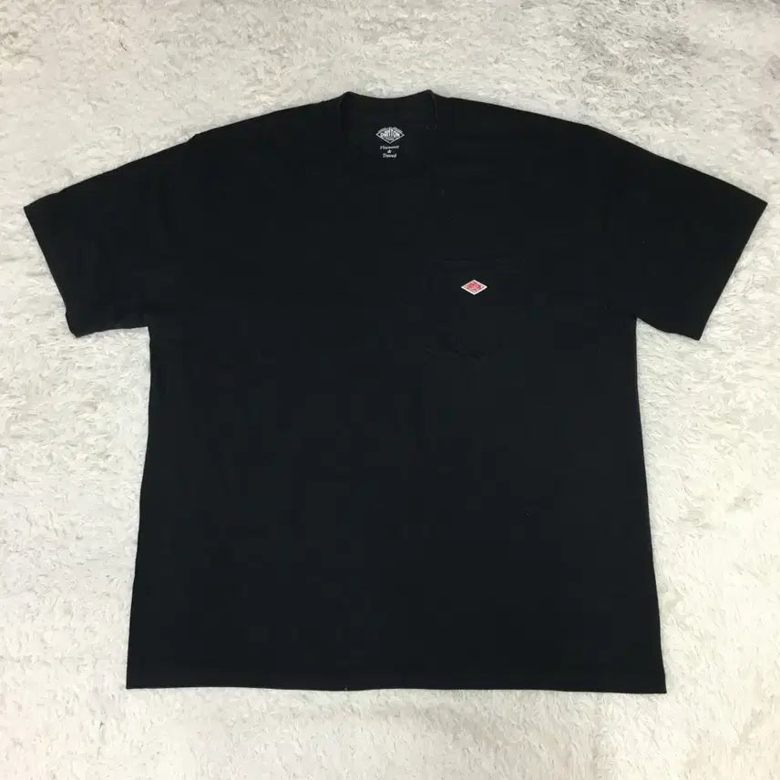 [BUNJANG] DANTON Small Logo Short Sleeve T-Shirt / 단톤 스몰로고 반팔티 HH28