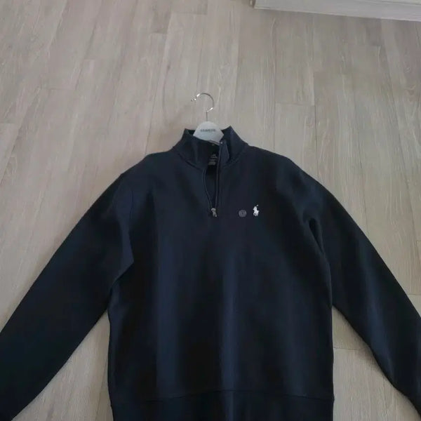 [BUNJANG] Polo Ralph Lauren Navy Half-Zip Sweatshirt / 폴로 랄프로렌 반집업 맨투맨 네이비