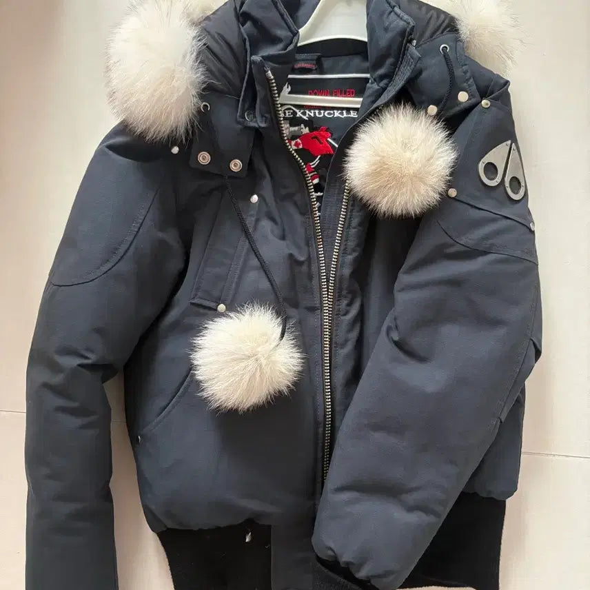 [BUNJANG] Moose Knuckles Ballistic Bomber Navy / 무스너클 발리스틱 봄버(거의 새상품)