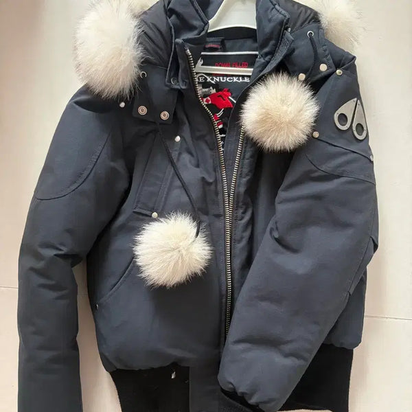 [BUNJANG] Moose Knuckles Ballistic Bomber Navy / 무스너클 발리스틱 봄버(거의 새상품)