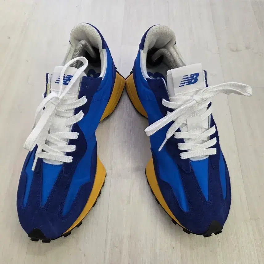 [BUNJANG] New Balance 327 Blue/Yellow Sneakers / 뉴발란스 327 블루/옐로우 280