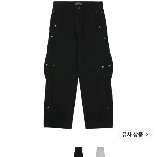 [BUNJANG] Sansan Gear Wave Pants Size 1 Black / 산산기어 웨이브 팬츠 사이즈1