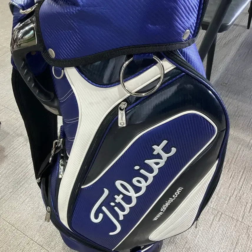 [BUNJANG] Titleist Golf Caddy Bag Navy / 타이틀리스트 캐디백