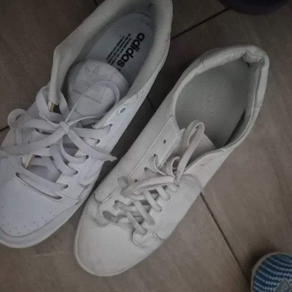 [BUNJANG] Adidas White Sneakers Size 285 / 아디다스 흰색 스니커즈 285