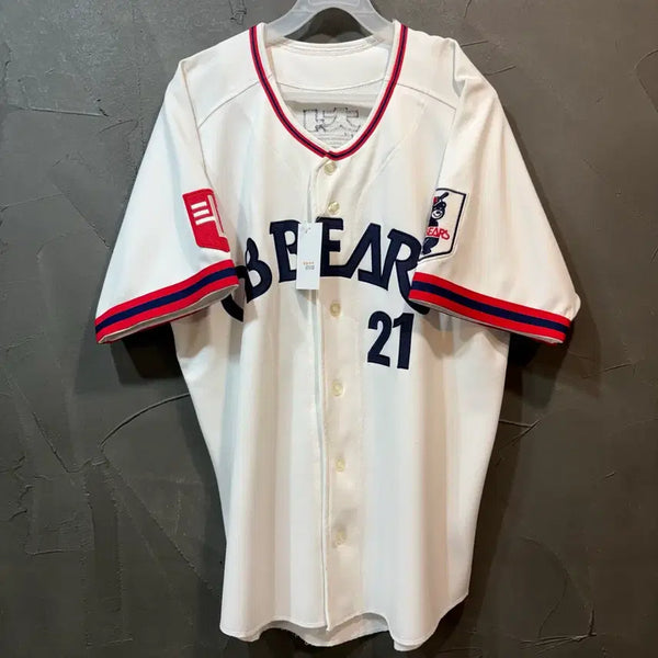 [BUNJANG] OB Bears Retro Baseball Jersey XL / [XL] OB 베어스 레트로 야구 유니폼
