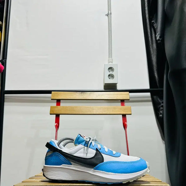 [BUNJANG] Nike Waffle Debut University Blue Men's Sneakers / 275) 나이키 운동화 남성 남자 신발 와플 데뷔 유니버시티 블루
