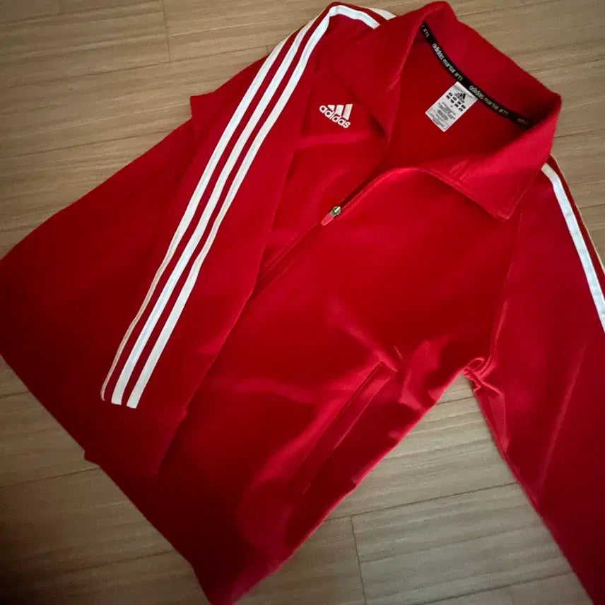 [BUNJANG] Adidas Marshall Arts Track Top Jersey Red M / 아디다스 트랙탑 져지 레드